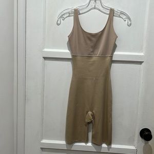 Spanx one piece tank body suit size small